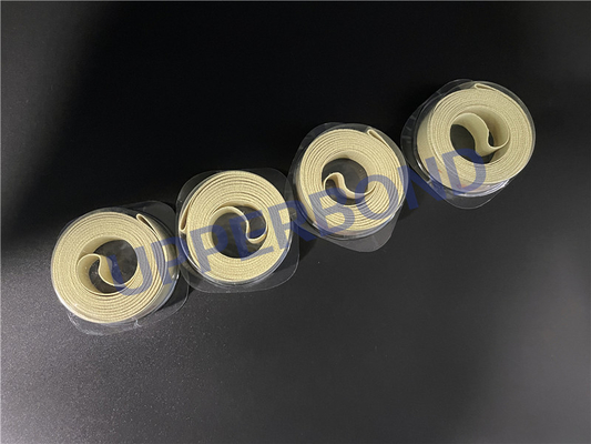 Mua Dây dán sợi Aramid màu vàng để vận chuyển thuốc lá chống nhiệt độ cao sản xuất trực tuyến