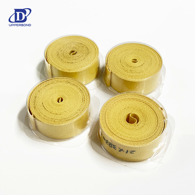 Mua 0.50-0.62mm băng kết cấu sợi Aramid màu vàng cho ITEM8000/mk9/protos 70 Cigarette Maker sản xuất trực tuyến