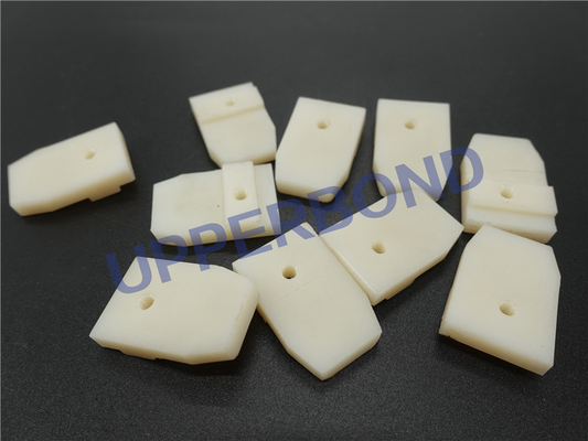 YB43A.1.5.5-37 Phụ tùng thư mục góc phải bằng nhựa màu trắng cho máy đóng gói HLP