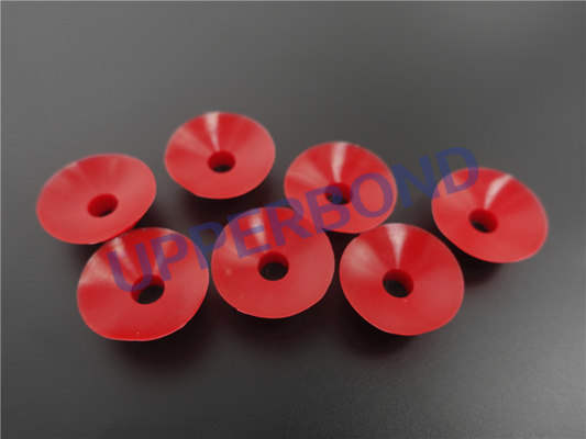 Máy đóng gói HLP2 Chất liệu cao su mềm Không độc hại Cốc hút màu đỏ