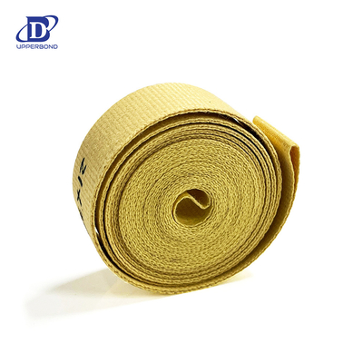 Vải nhựa Aramid màu vàng được phủ đầy cho máy chế tạo thuốc lá