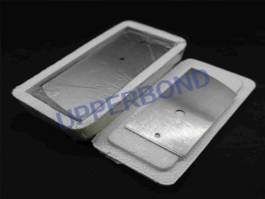 Con dao dài 140 * 60 * 0,2 mm để cắt thuốc lá trắng trong đơn vị đầu tiên của máy làm thuốc lá Molins Mk8