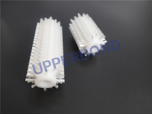 Con lăn bàn chải cuộn dây nylon 9% màu trắng cho máy làm thuốc lá Mk8 Mk9