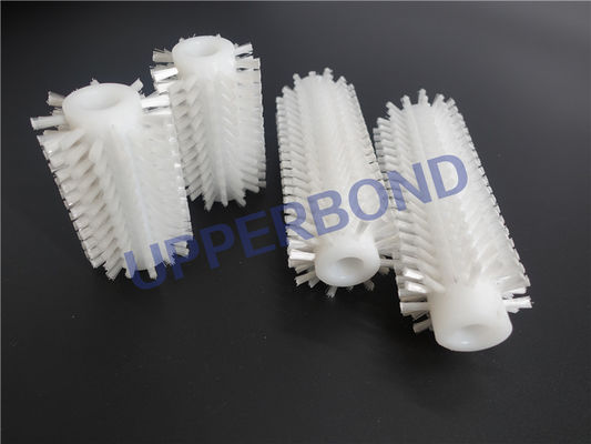 Bàn chải con lăn có lông bằng nylon tròn quay cho nhà sản xuất thuốc lá