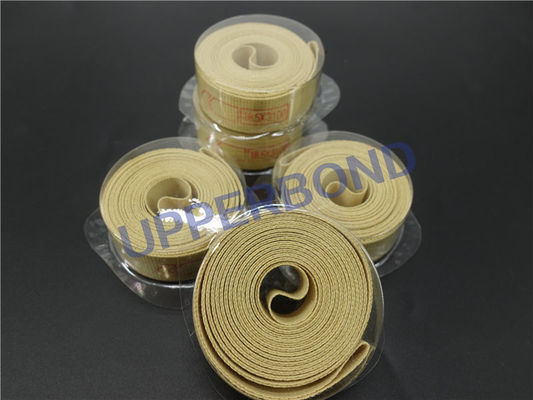 Băng tải chuyển thuốc lá Cường độ cao Băng nội thất Aramid màu vàng