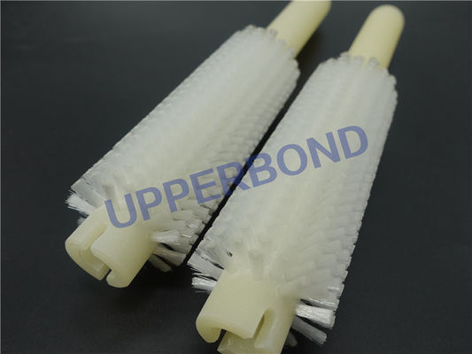 Bàn chải làm sạch bằng nylon trắng mài mòn Phụ tùng máy móc thiết bị thuốc lá
