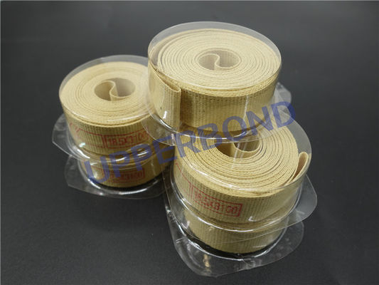2489 * 22mm Băng nội thất màu vàng có độ bền kéo cao cho băng tải