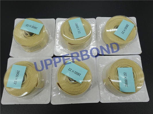 Băng keo định dạng trang trí nội thất Sợi Aramid Độ bền cao cho nhà sản xuất thuốc lá điếu