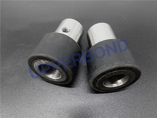 Bộ phận con lăn cao su đen hình tròn cho máy làm thuốc lá