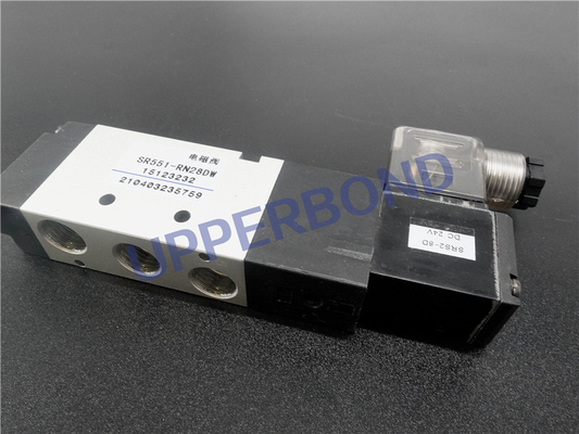 Số bộ phận SR551-RN28DW Phụ tùng van điện từ 24V cho máy thuốc lá